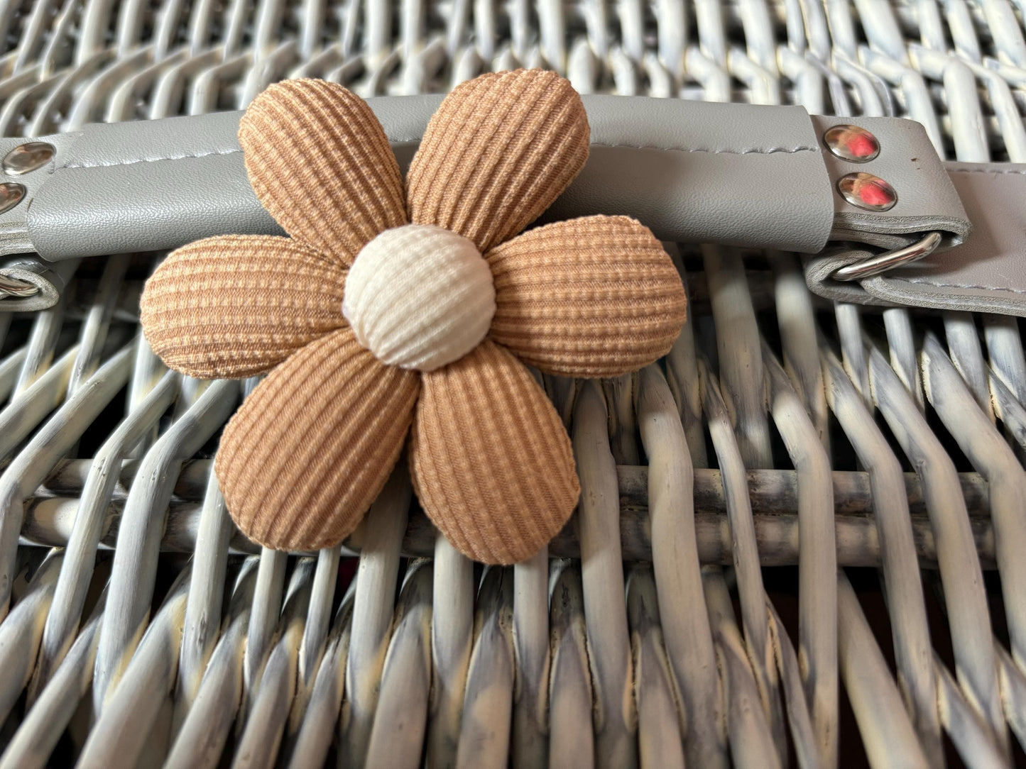 Handmade Dog Collar Flower