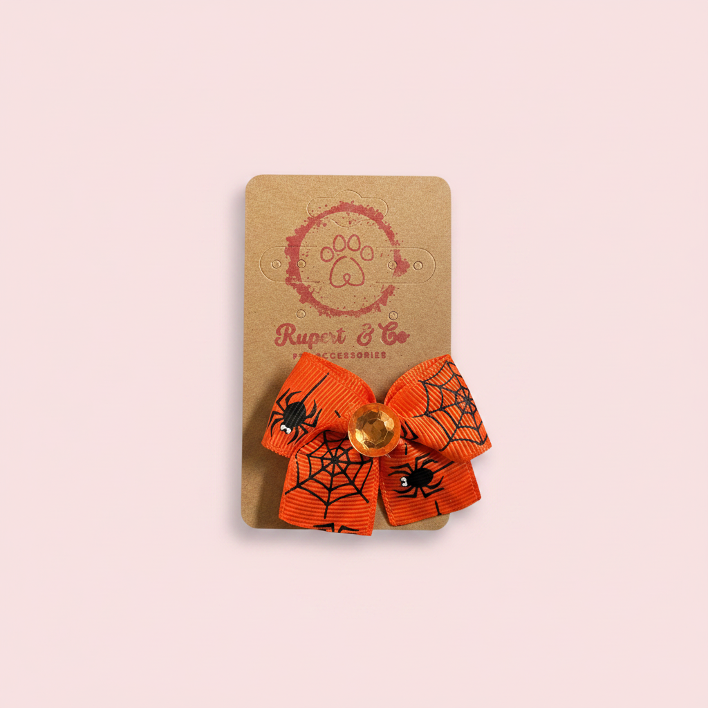 Halloween Dog Collar Bow | hair bow