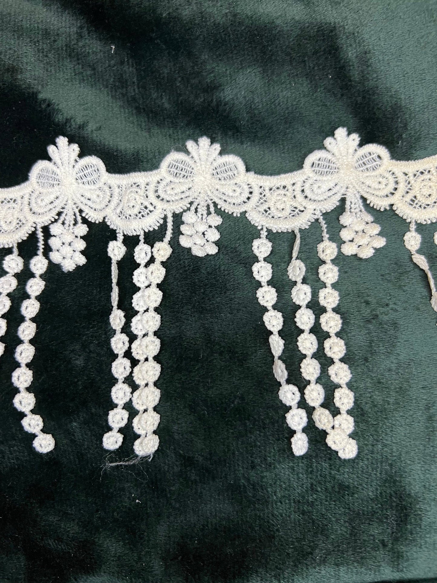 White Wedding lace trim