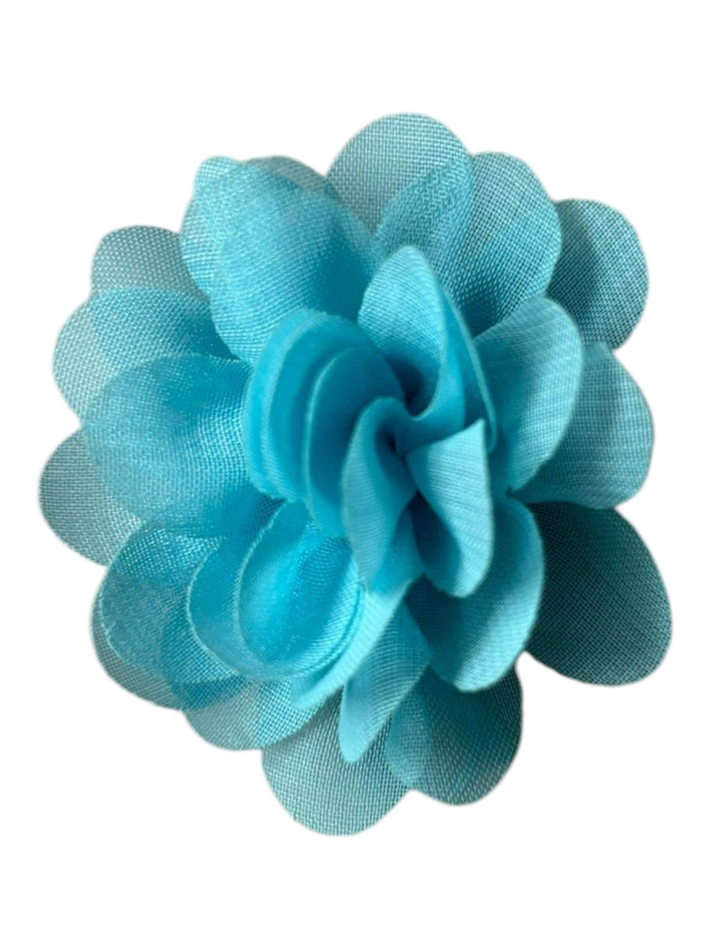 Small Dog Collar Flower – Chiffon Layered Floral Accessory for Small Dogs | Removable Pet Collar Flower | Feminine Dog Bow