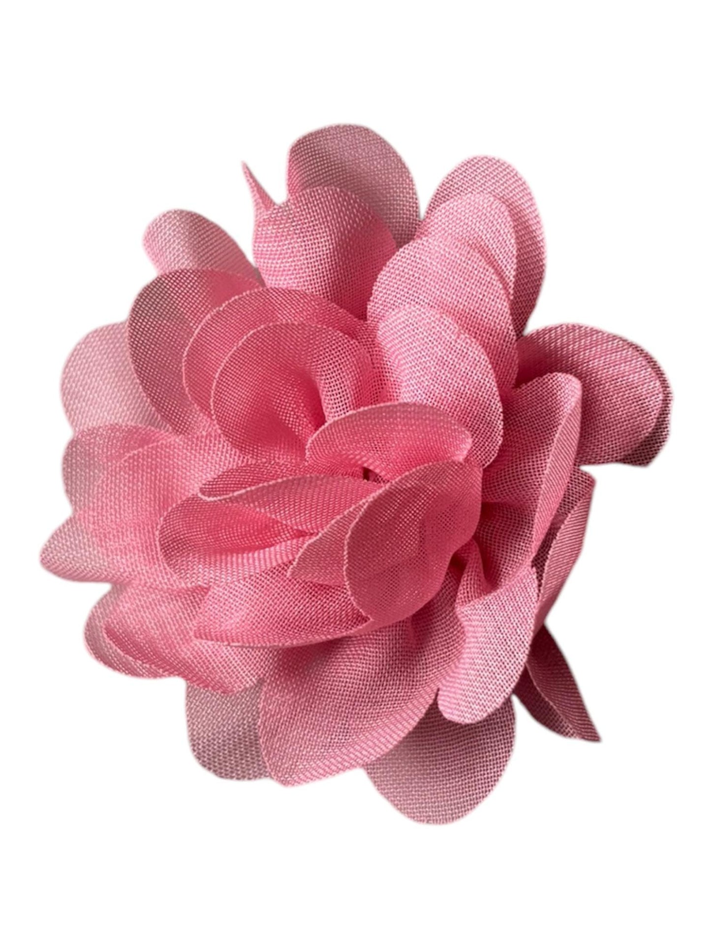 Small Dog Collar Flower – Chiffon Layered Floral Accessory for Small Dogs | Removable Pet Collar Flower | Feminine Dog Bow