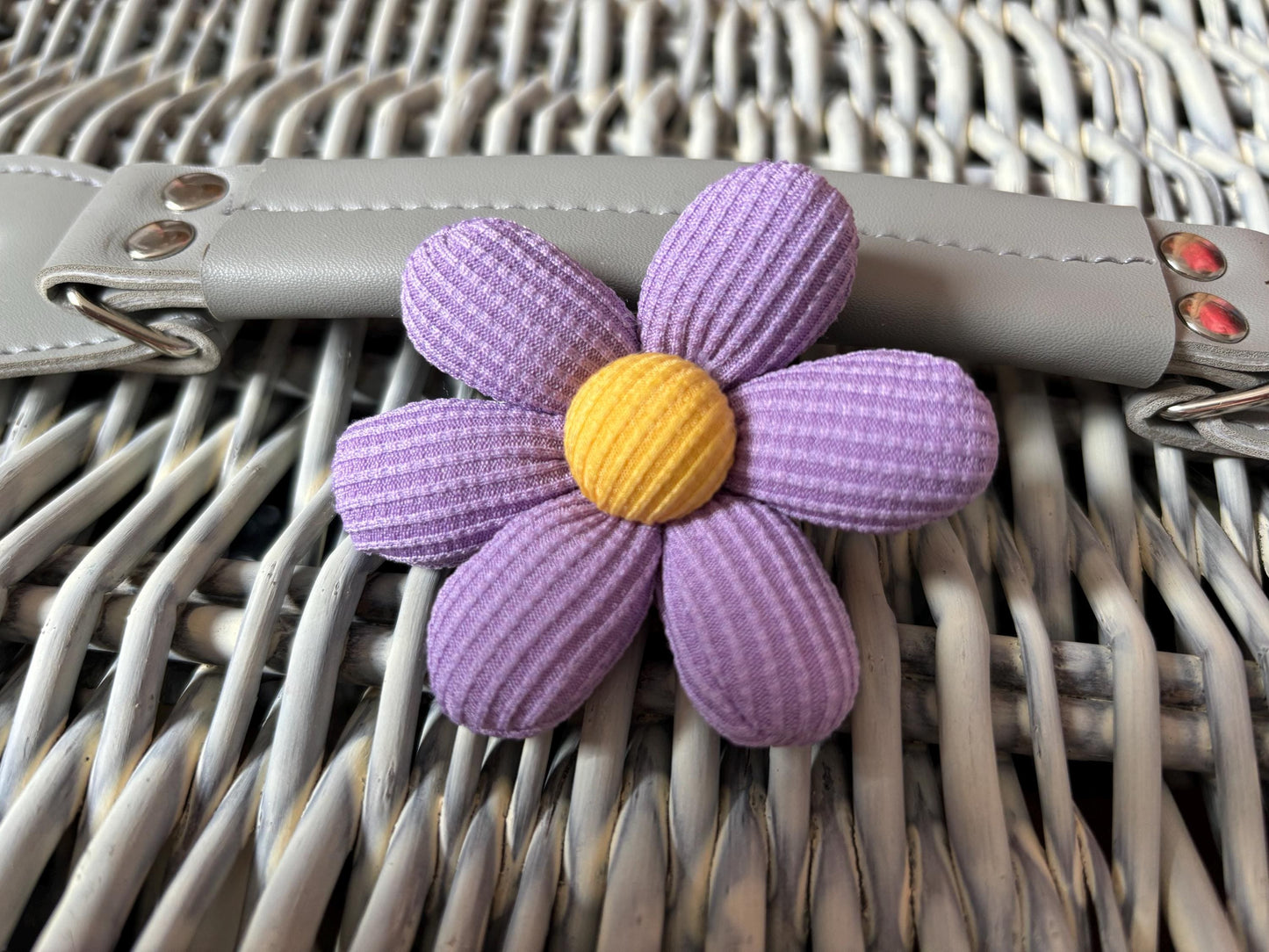 Handmade Dog Collar Flower