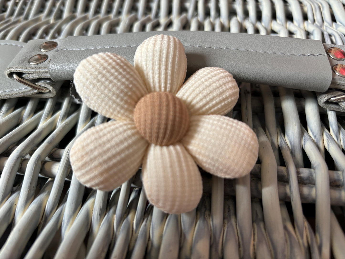 Handmade Dog Collar Flower