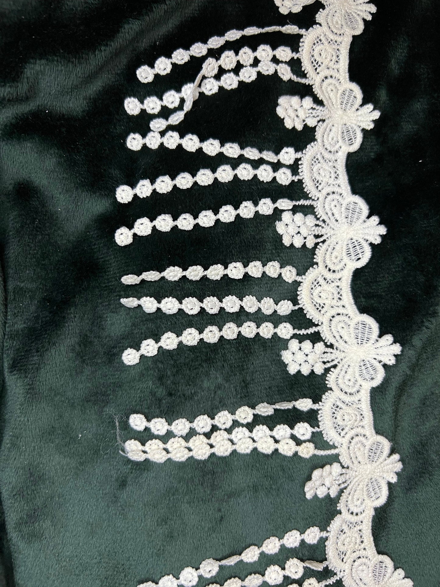 White Wedding lace trim