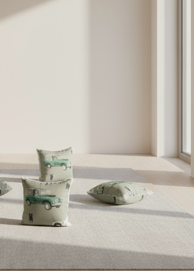 Handmade Land Rover Defender Mini Cushion