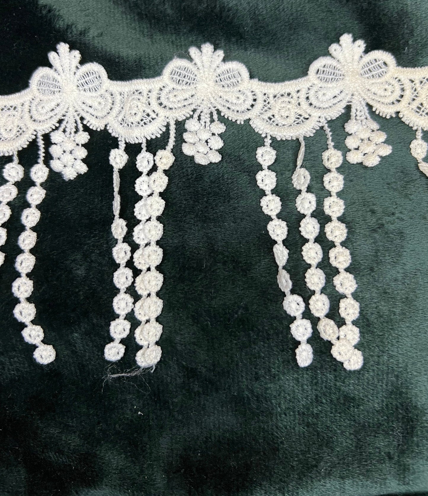 White Wedding lace trim