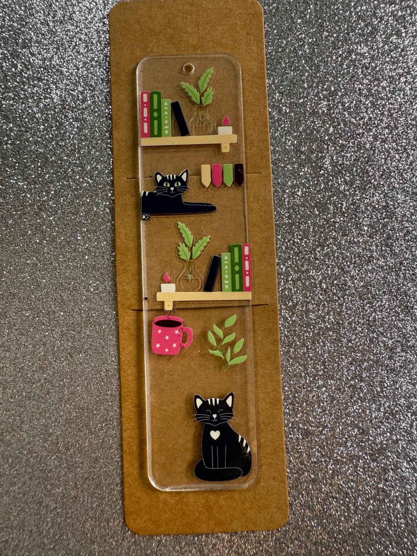 Cat Acrylic Bookmark