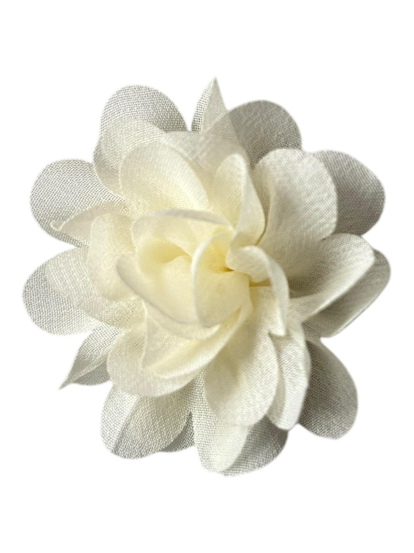 Small Dog Collar Flower – Chiffon Layered Floral Accessory for Small Dogs | Removable Pet Collar Flower | Feminine Dog Bow
