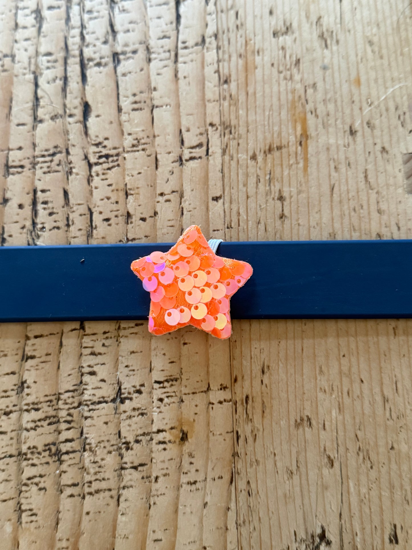 Sequin Star collar charm