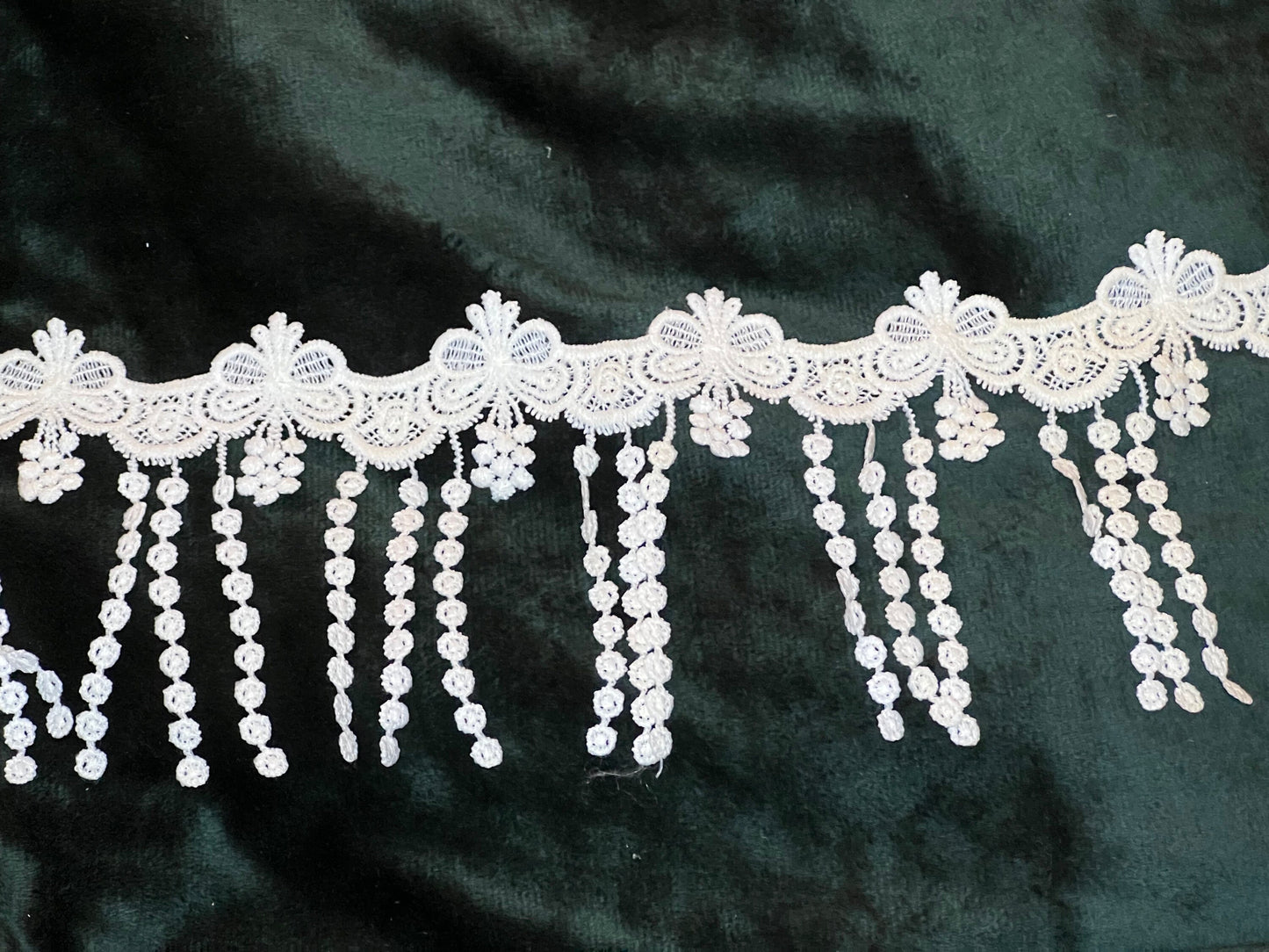 White Wedding lace trim