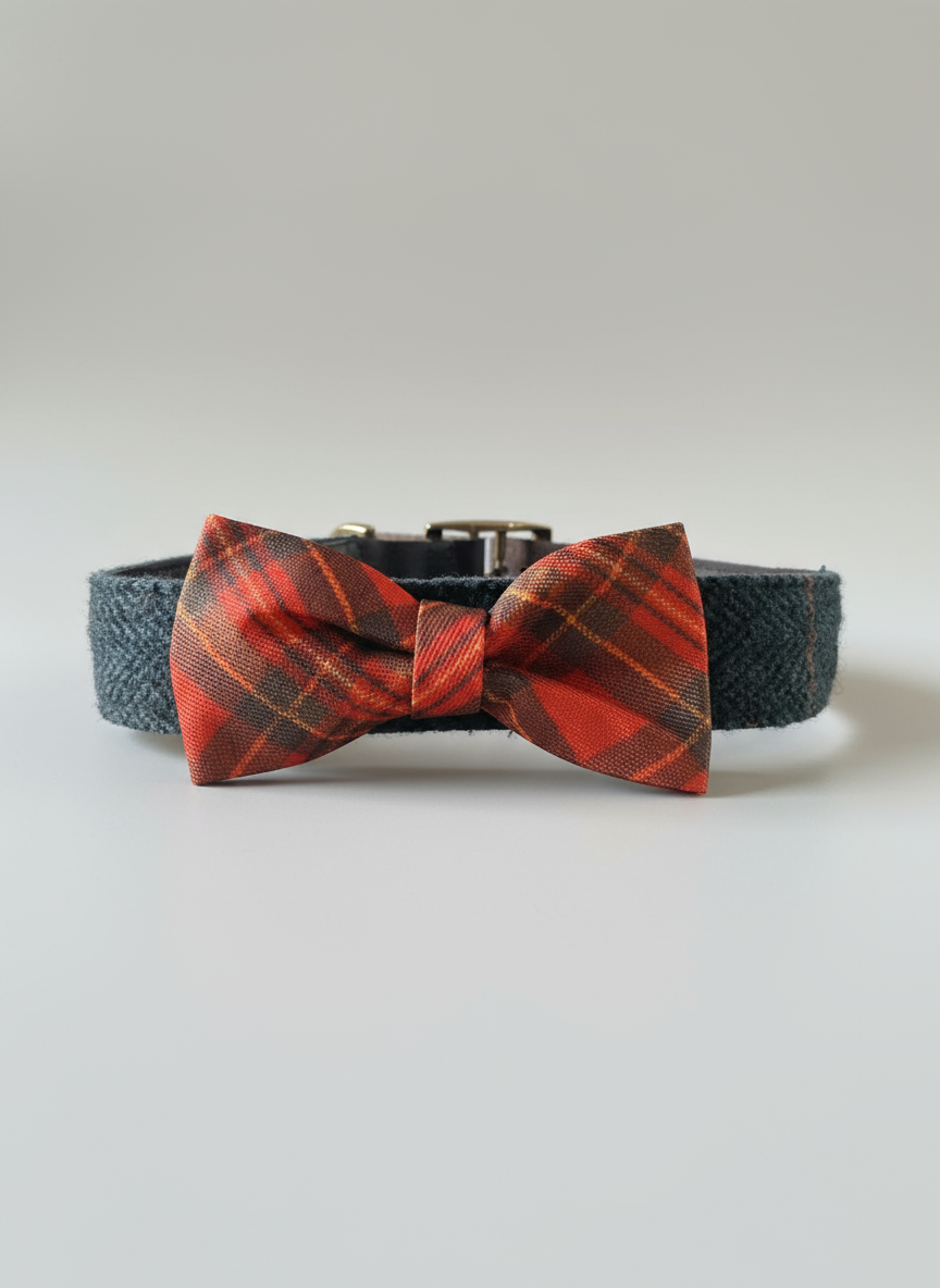 Autumn Dog Bow Tie
