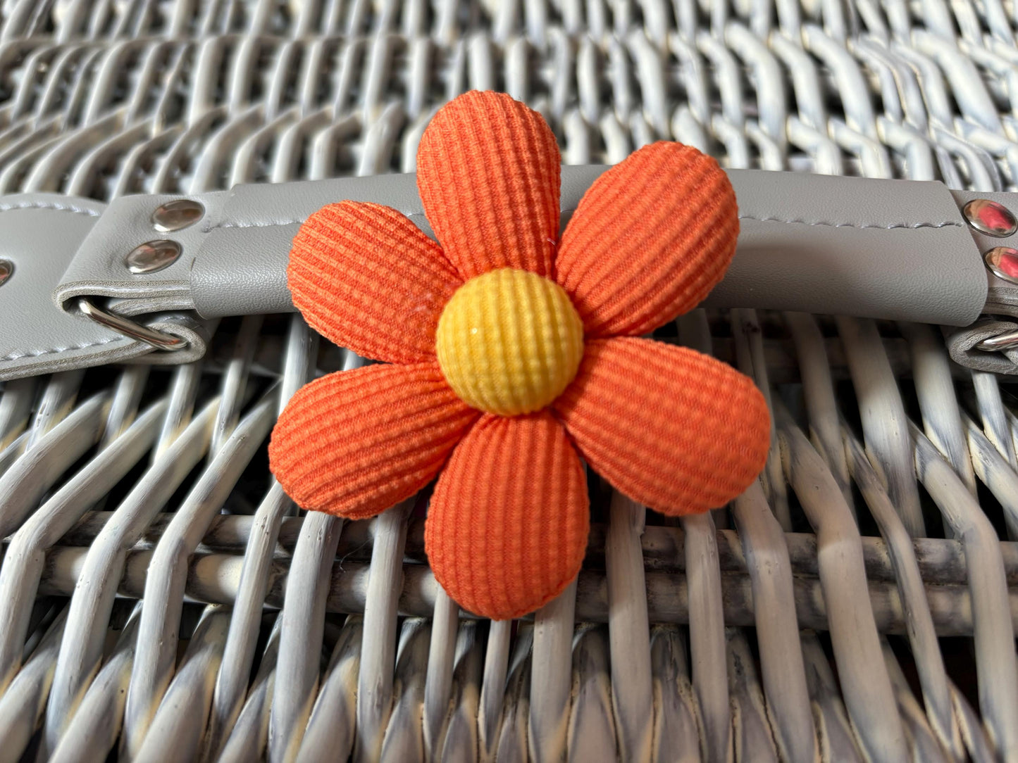 Handmade Dog Collar Flower