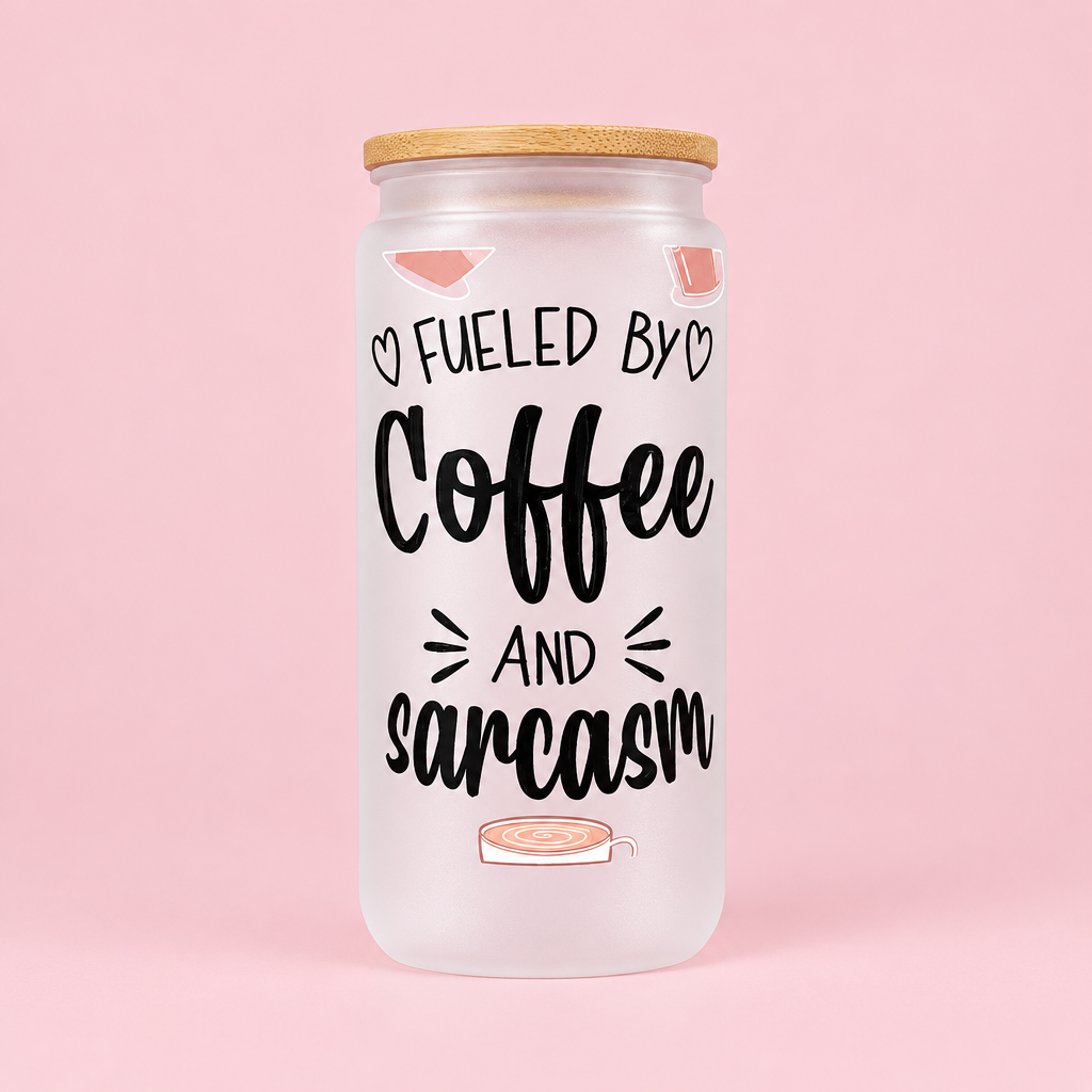 Coffee and Sarcasm Cold Cup