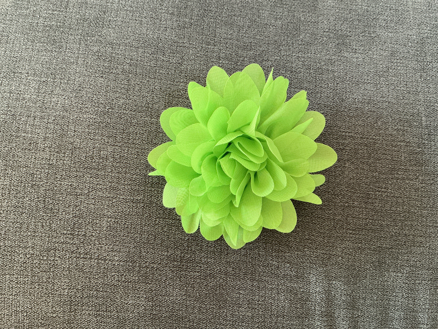 9.5cm Large Chiffon Dog Collar Flower – Elegant Removable Floral Accessory