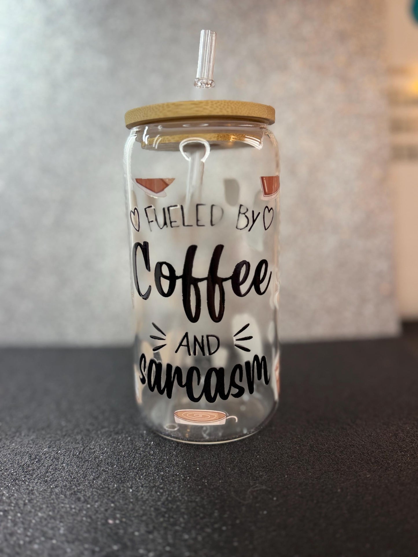 Coffee and Sarcasm Cold Cup