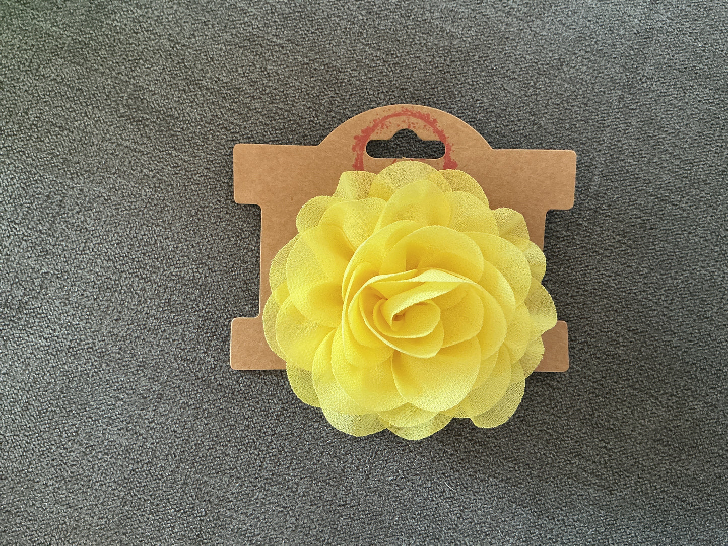 7.5cm medium Chiffon Dog Collar Flower – Elegant Removable Floral Accessory