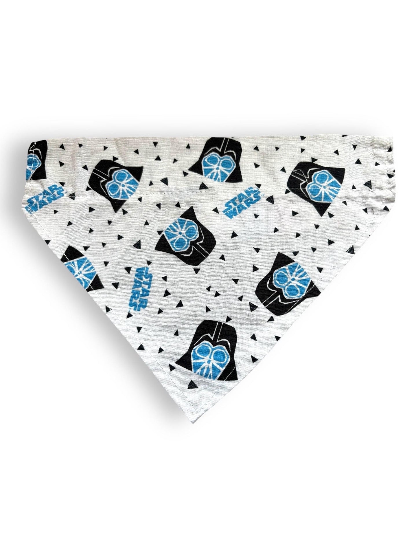 Cute and Stylish Dog Bandana ‘The character' for Puppies, Small & Medium Dogs – Soft Cotton Fabric – Multiple Patterns and personalisation