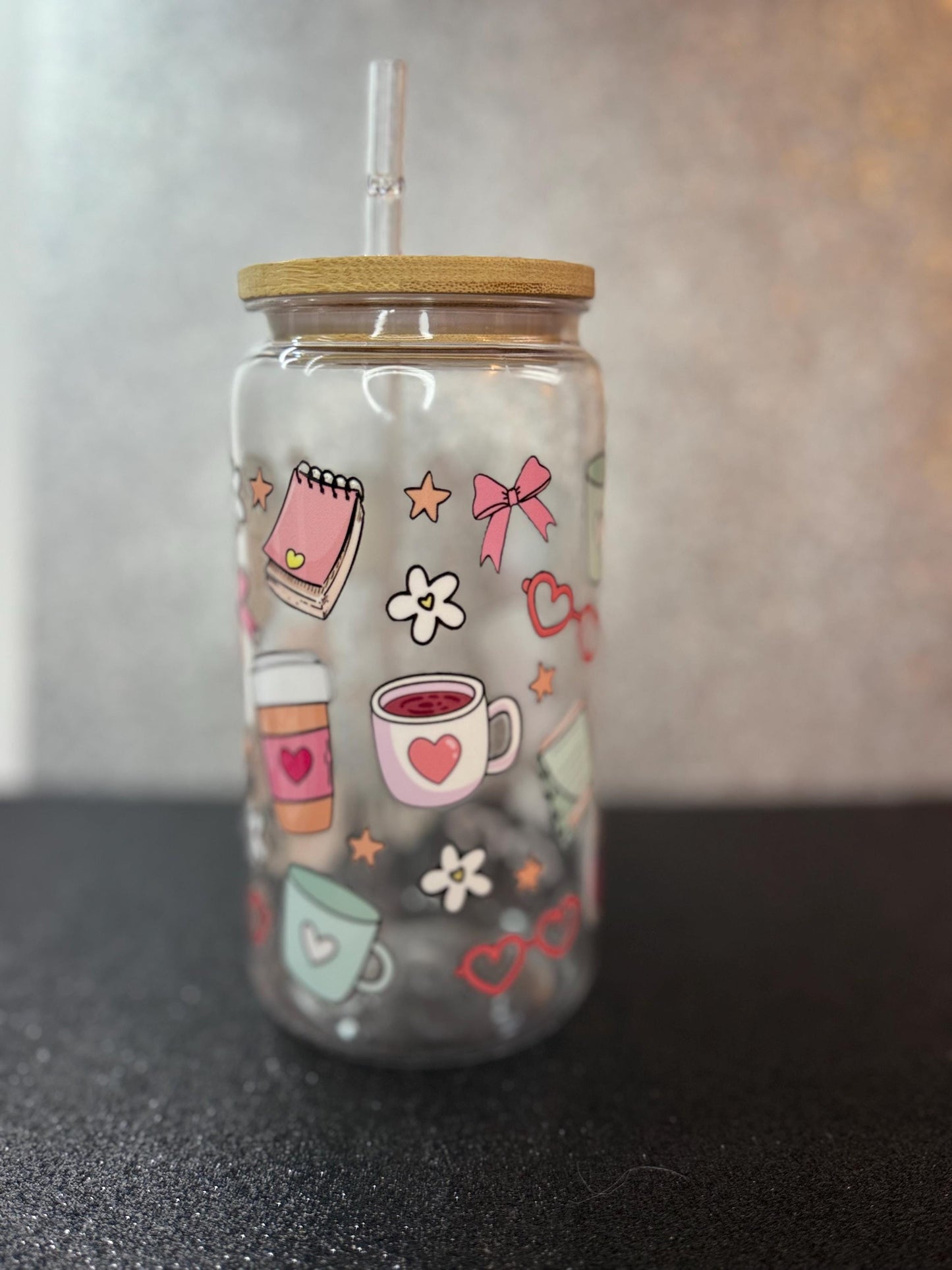 Books and coffee Cold Cup