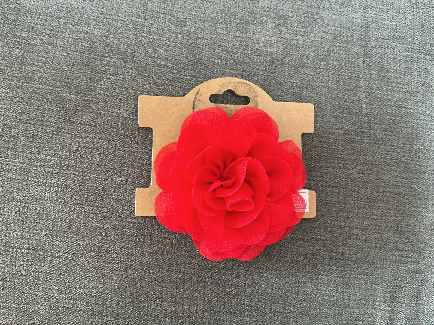 7.5cm medium Chiffon Dog Collar Flower – Elegant Removable Floral Accessory