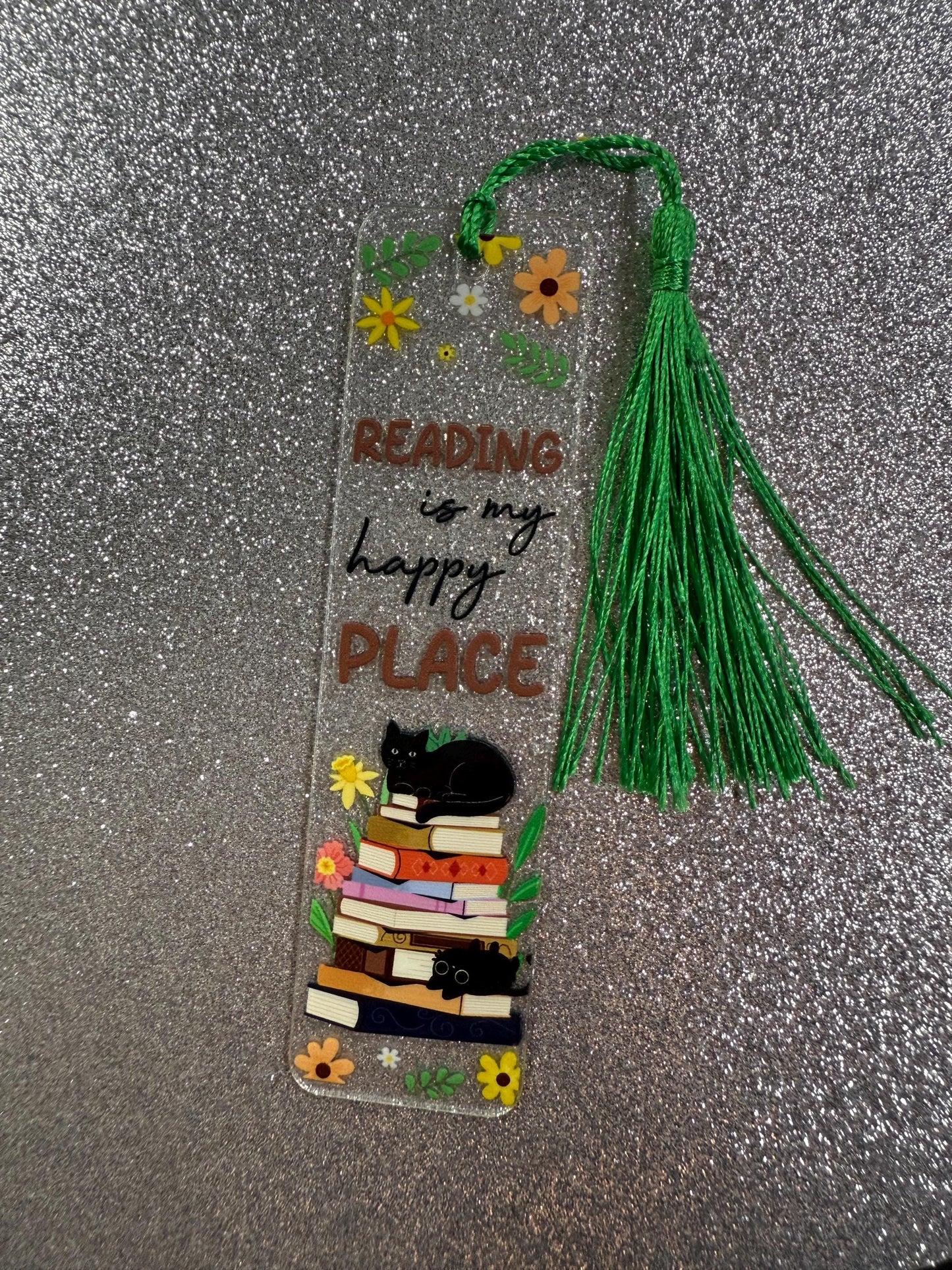 Cat Acrylic Bookmark