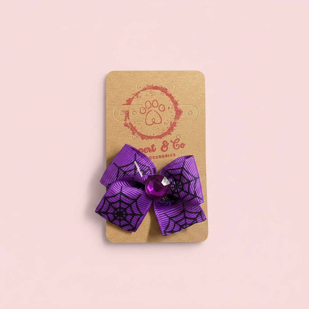Halloween Dog Collar Bow | hair bow