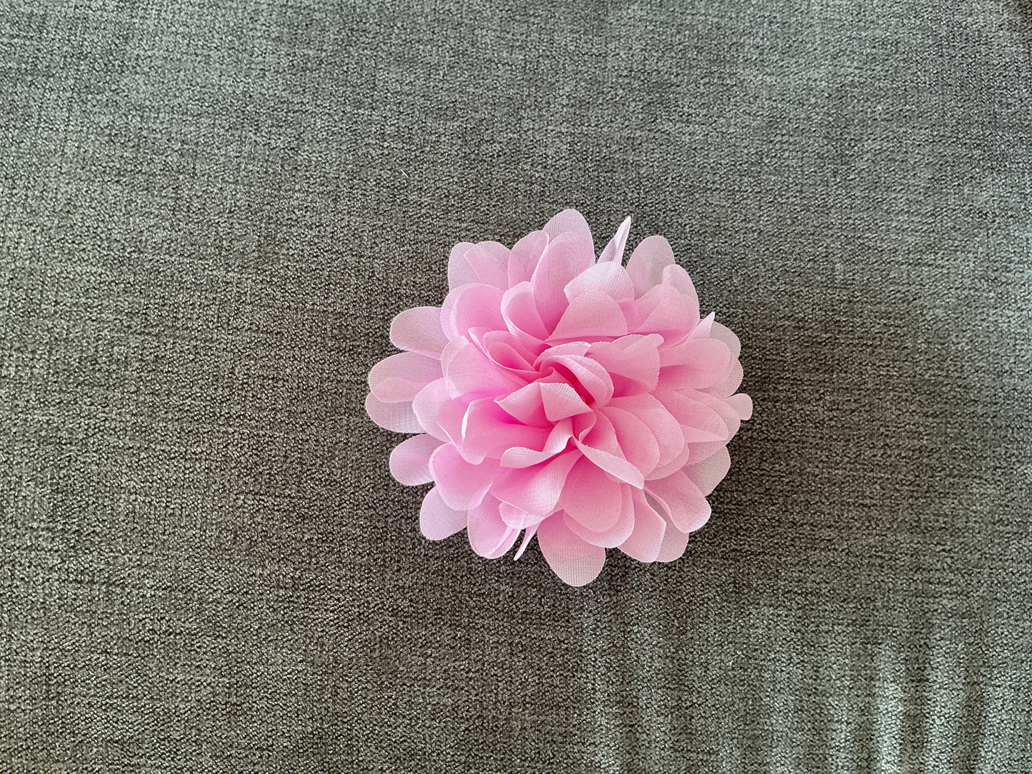 9.5cm Large Chiffon Dog Collar Flower – Elegant Removable Floral Accessory