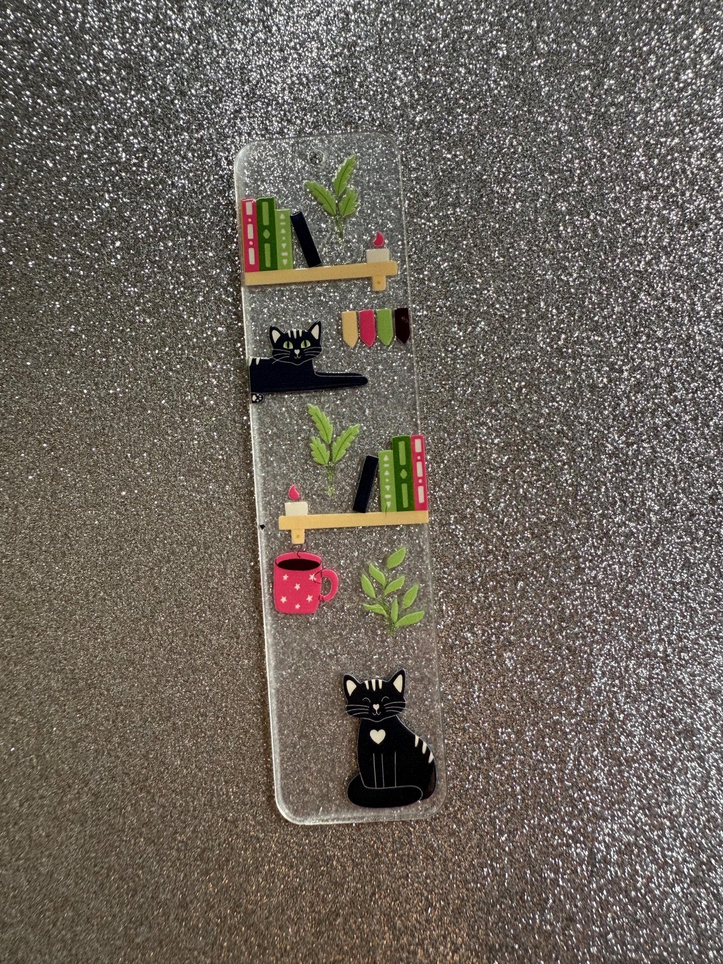 Cat Acrylic Bookmark