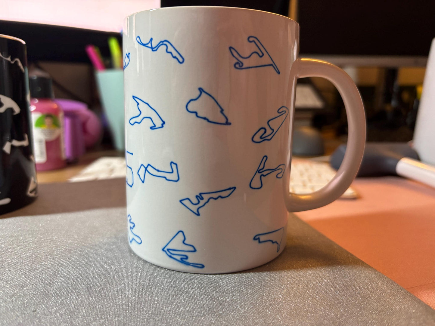 Formula One 2025 Race track Mug | Racing Circuits Mug | F 1 gifts | Hamilton | Norris | Cars | Gift Ideas | Formula Racing