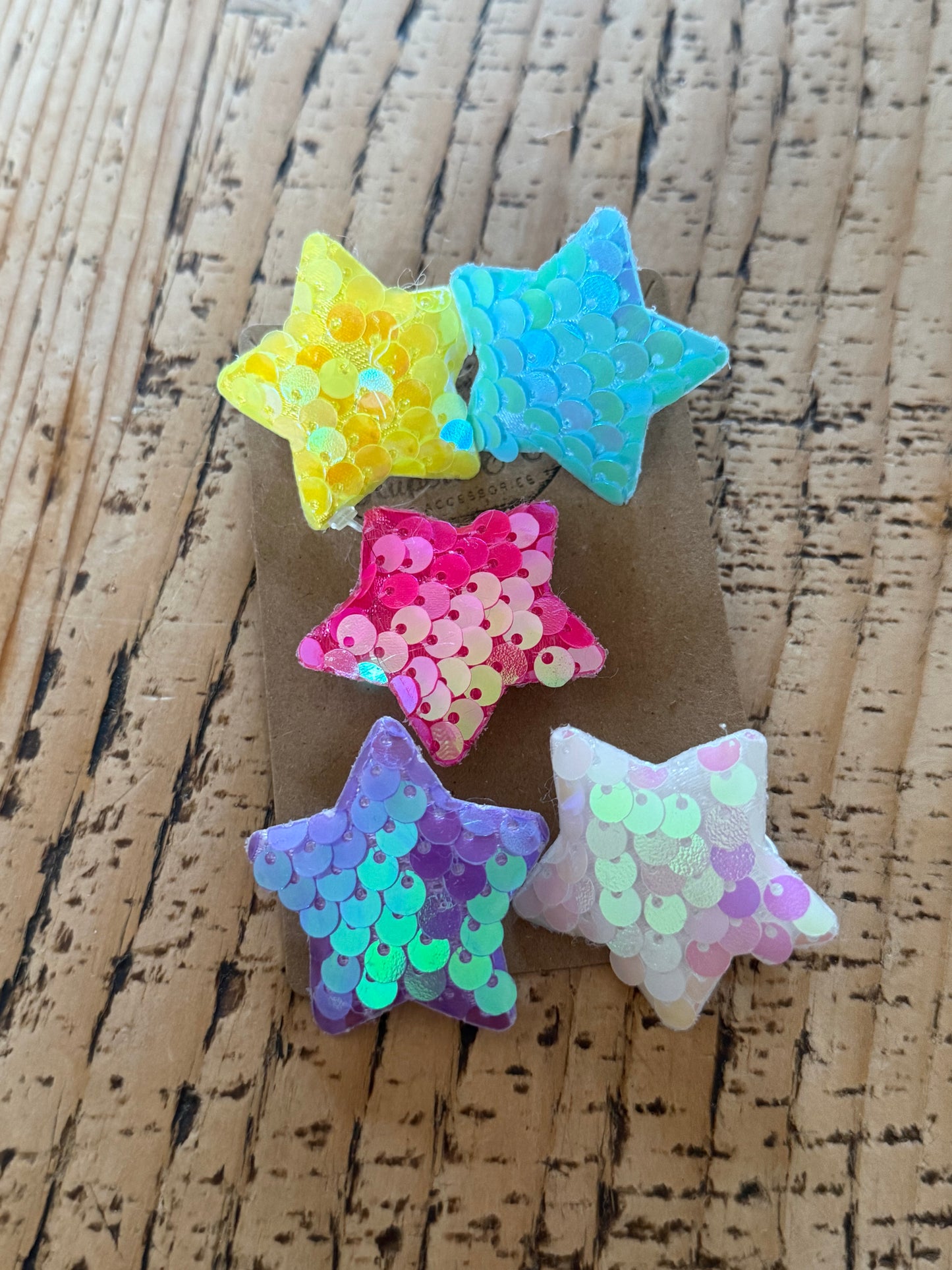 Sequin Star collar charm