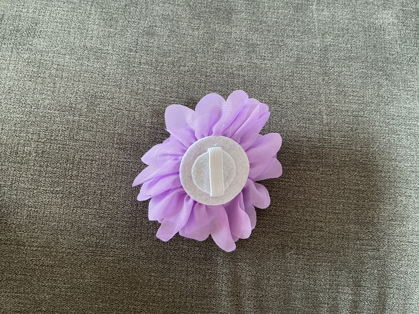 9.5cm Large Chiffon Dog Collar Flower – Elegant Removable Floral Accessory