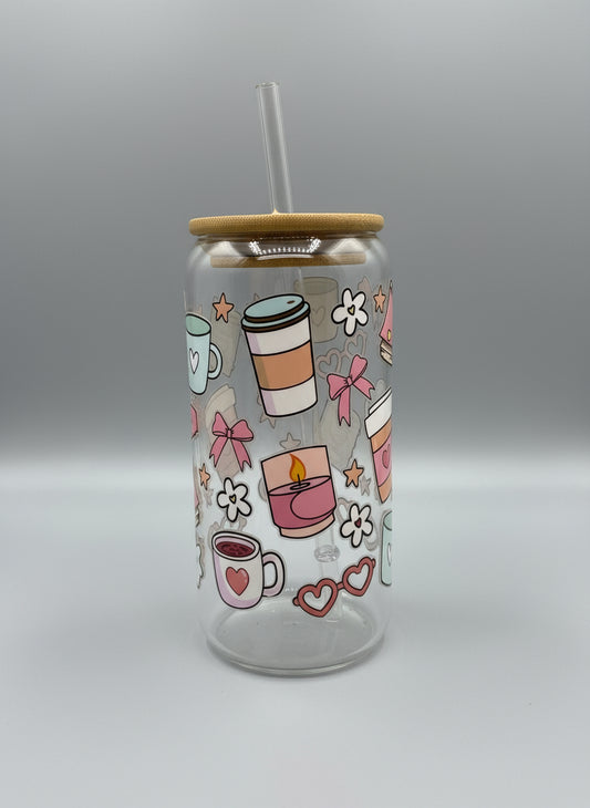 Books and coffee Cold Cup