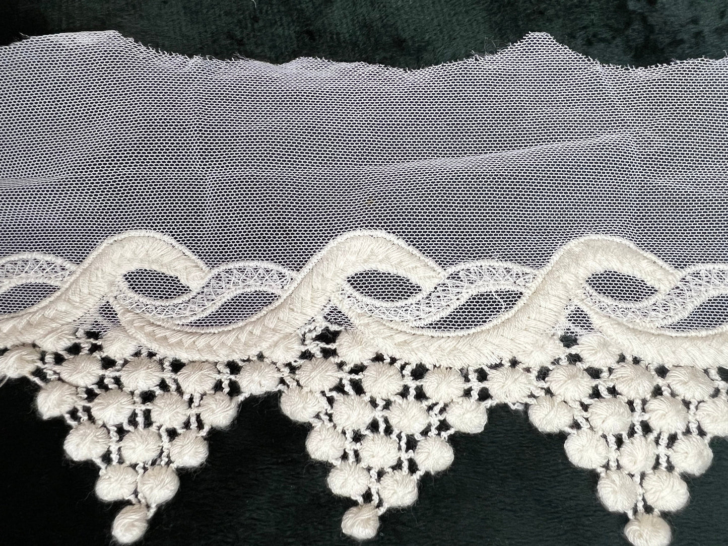 White Wedding lace trim