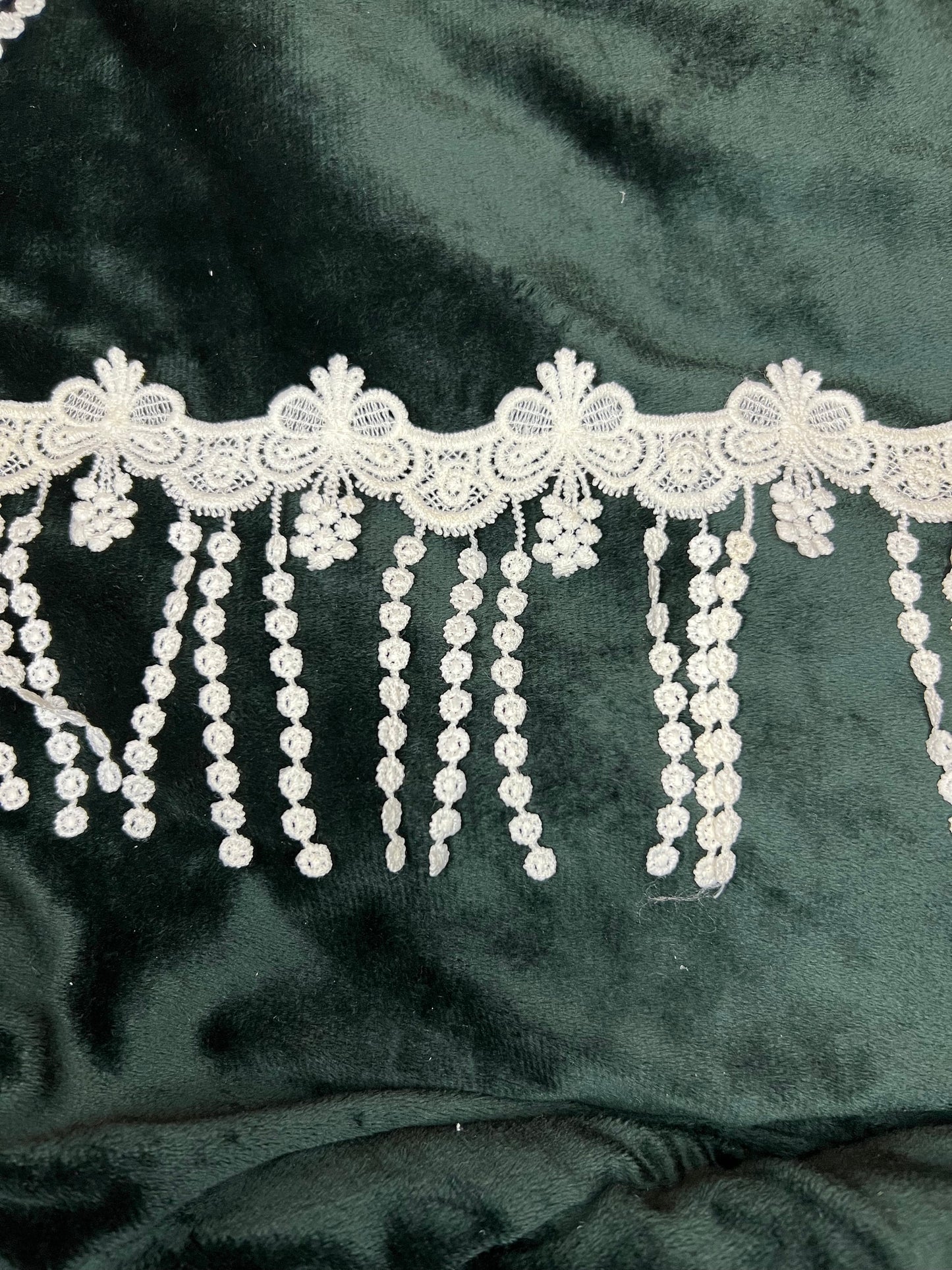White Wedding lace trim