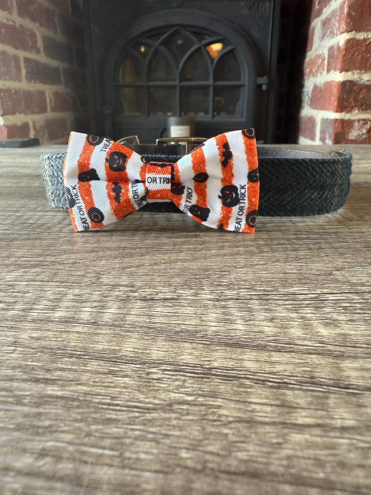 Halloween Dog Collar Bow Tie