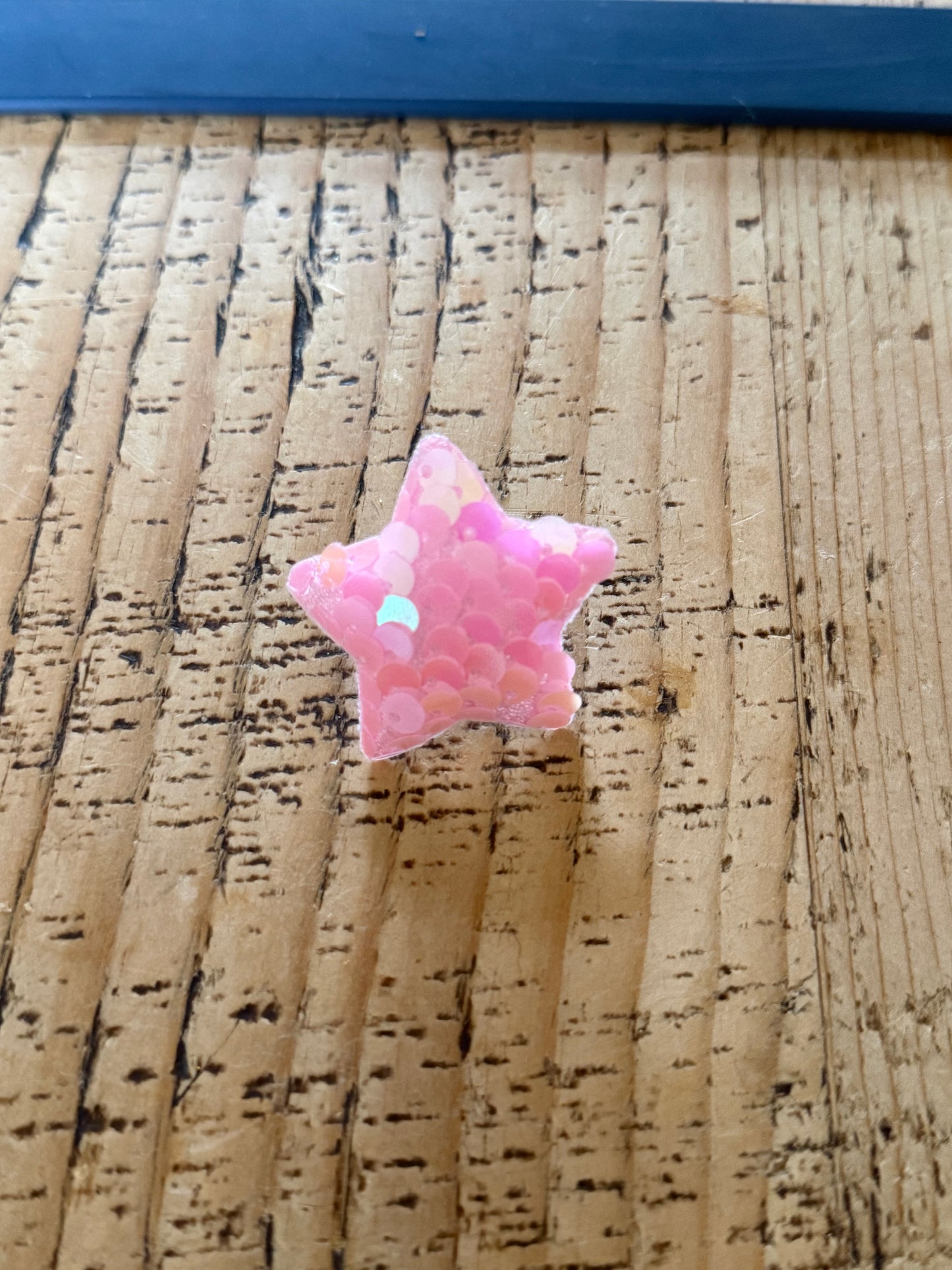 Sequin Star collar charm