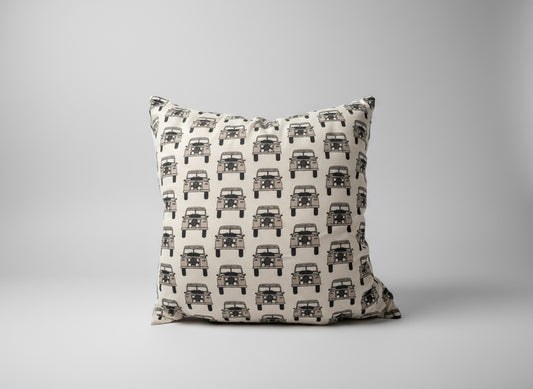 Handmade Land Rover Defender Cushion: Classic British Car