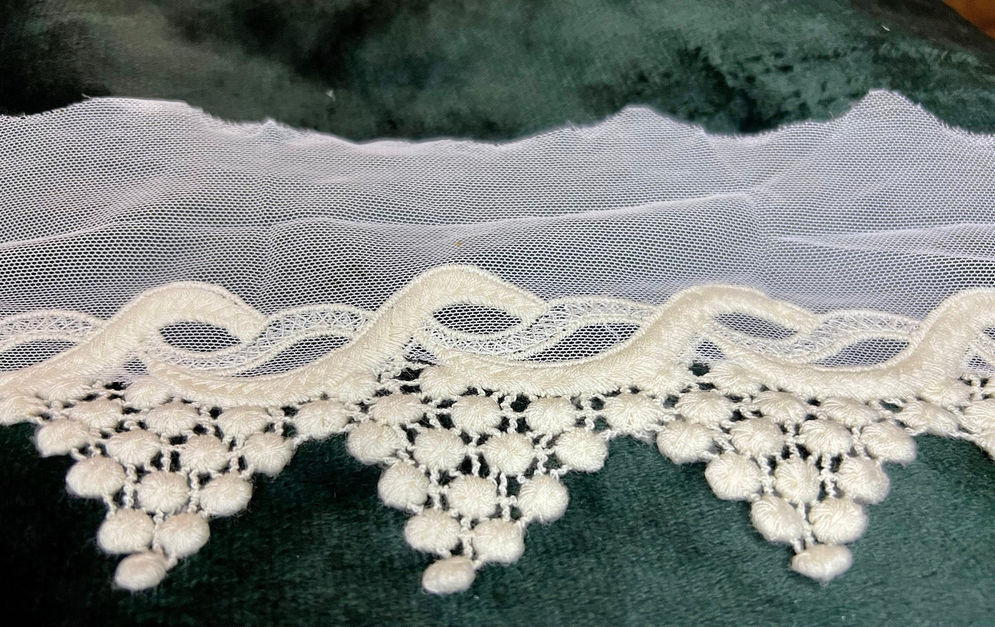 White Wedding lace trim