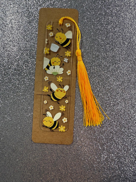 Cartoon Acrylic Bookmark