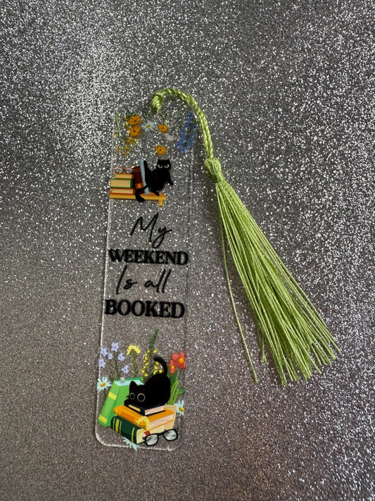 Cat Acrylic Bookmark