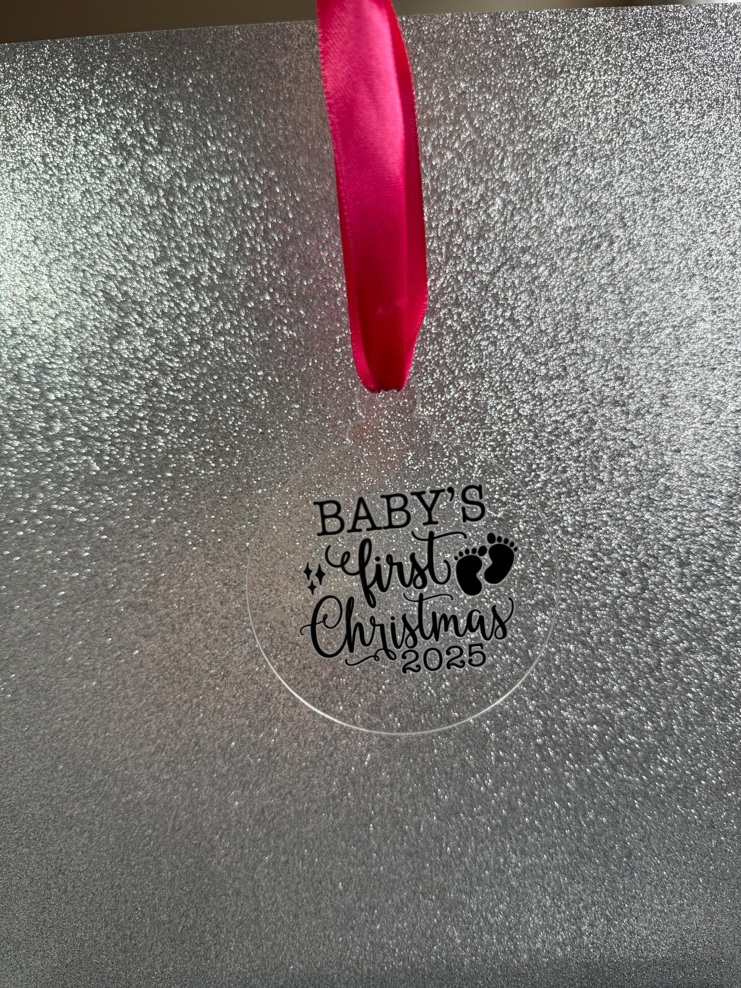 Baby's First Christmas Tree Decoration