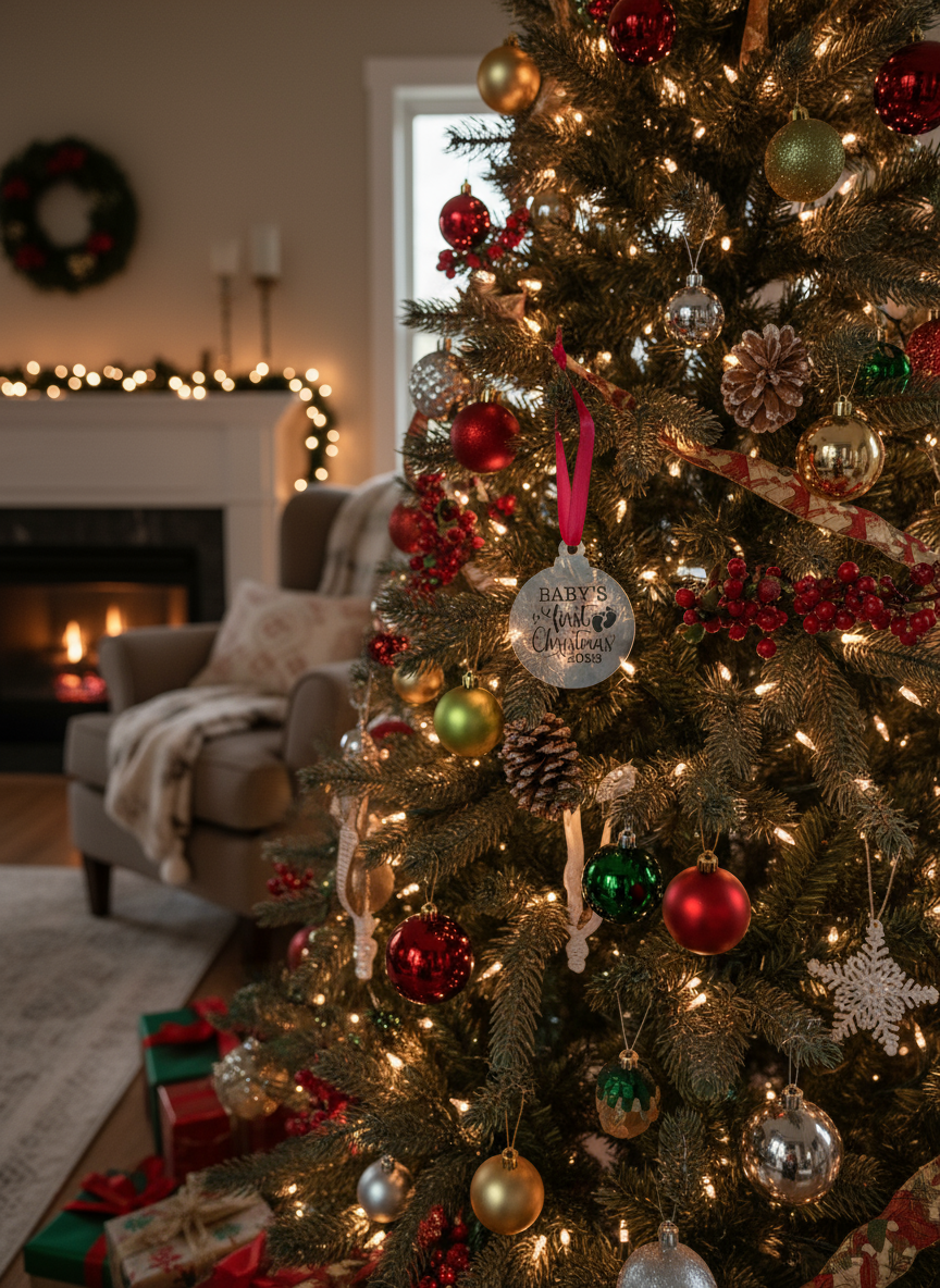 Baby's First Christmas Tree Decoration