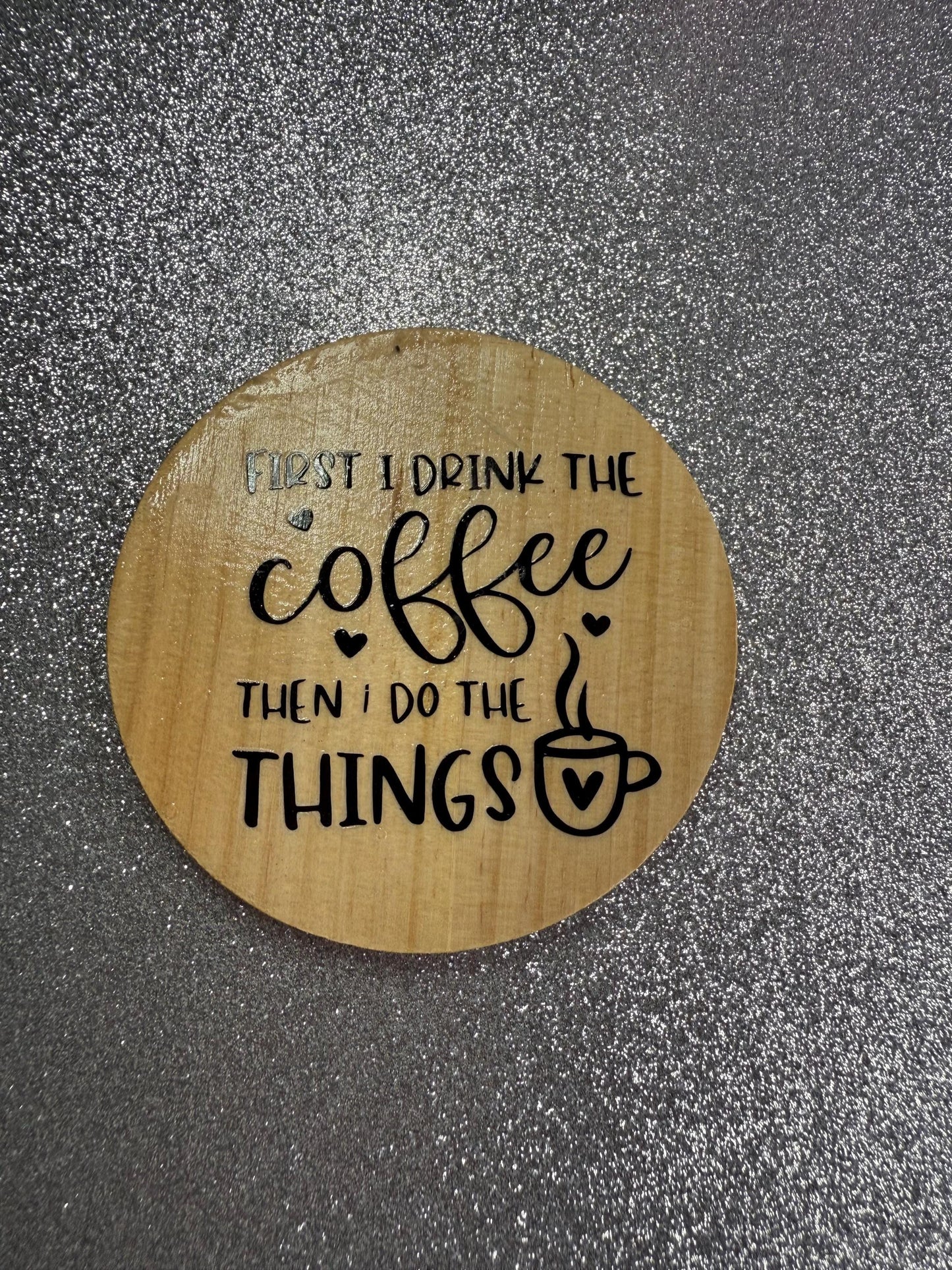 Coffee Addict coaster