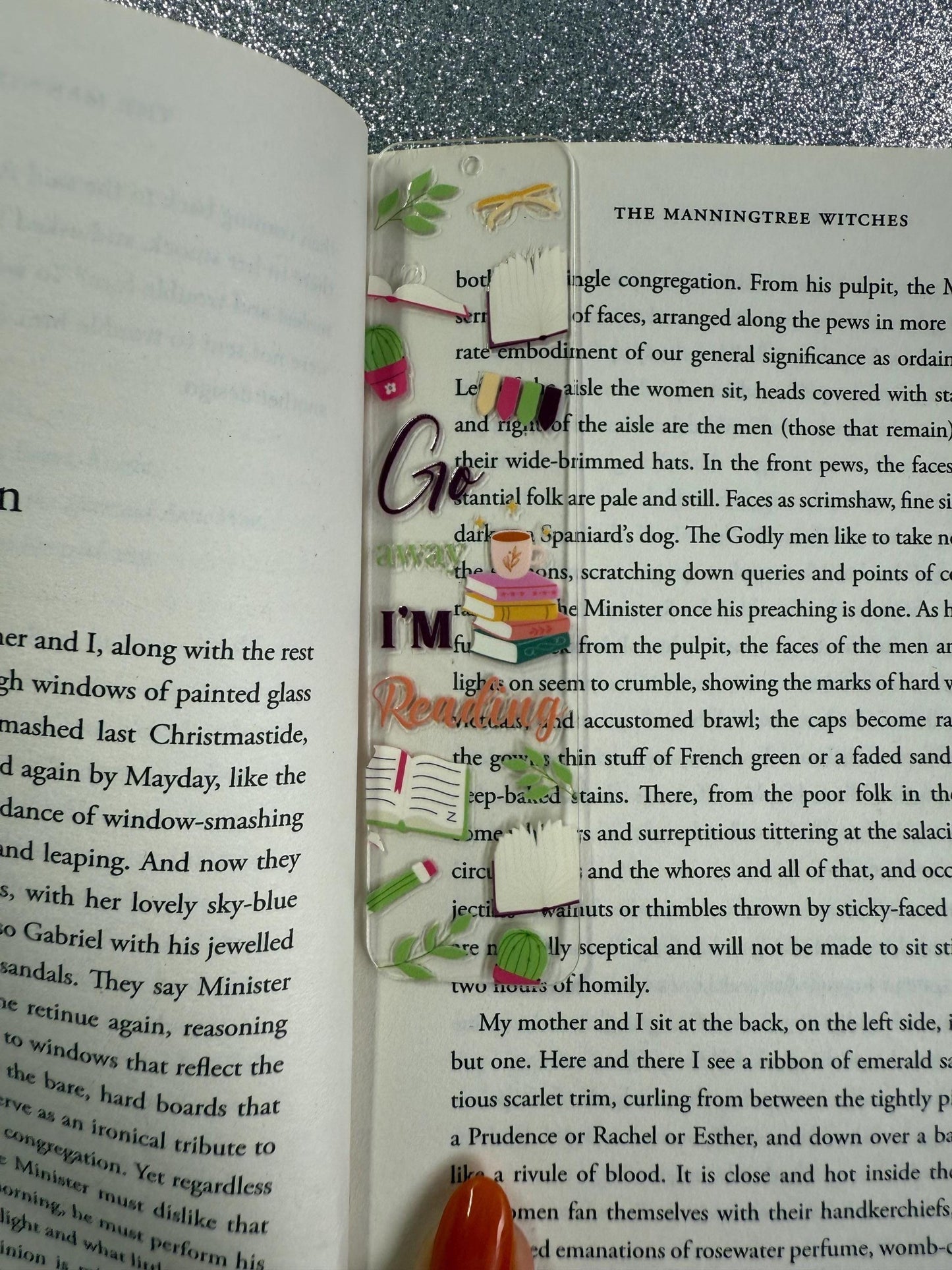 Cheeky Acrylic Bookmark