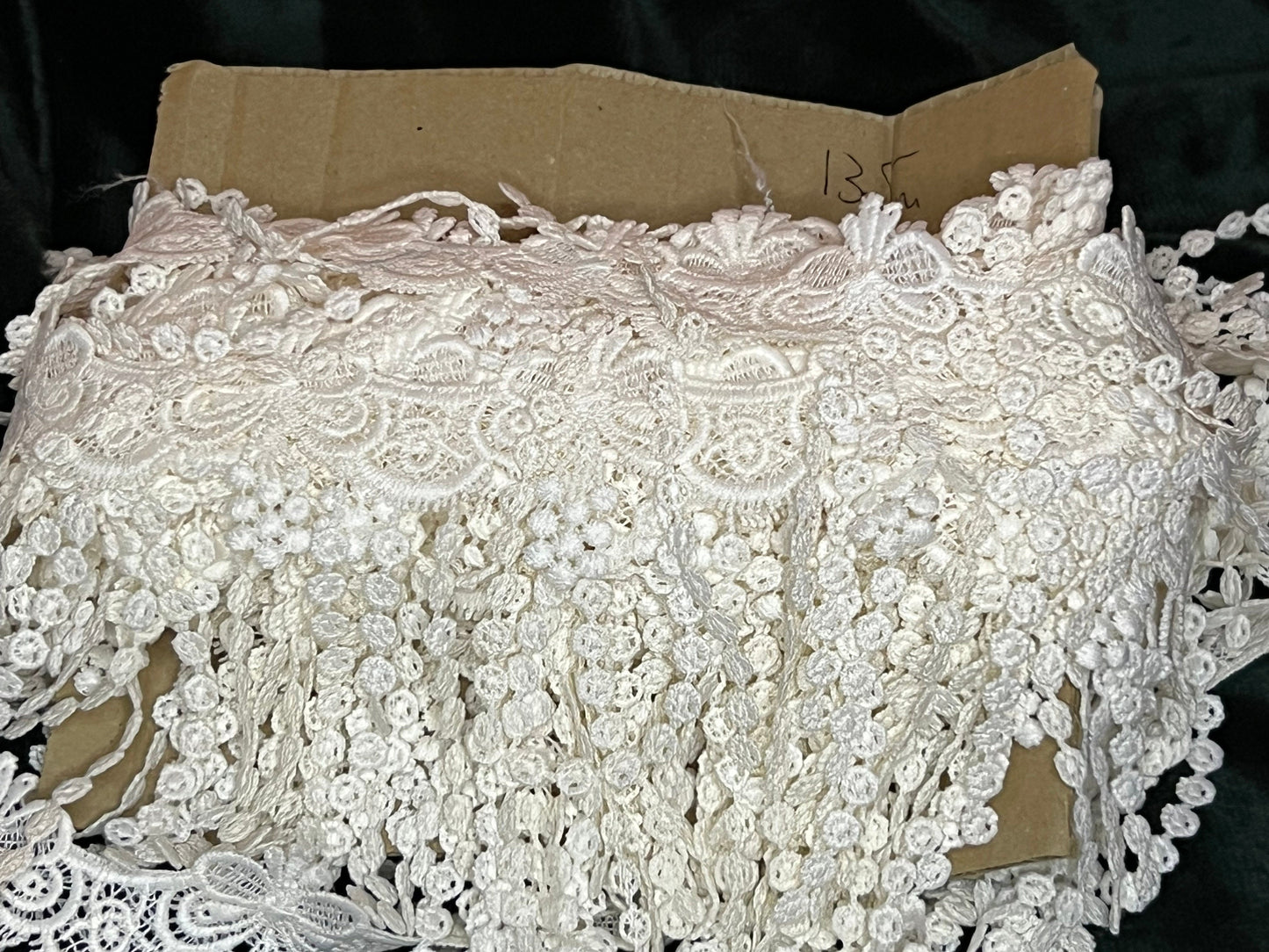 White Wedding lace trim