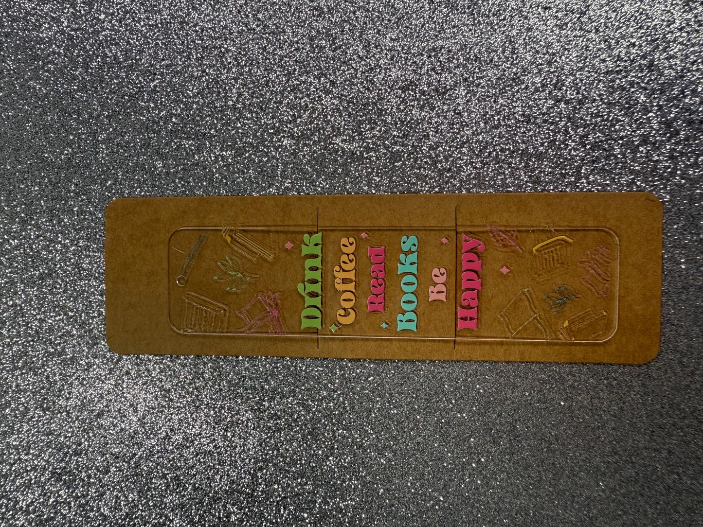 Pink Acrylic Bookmarks