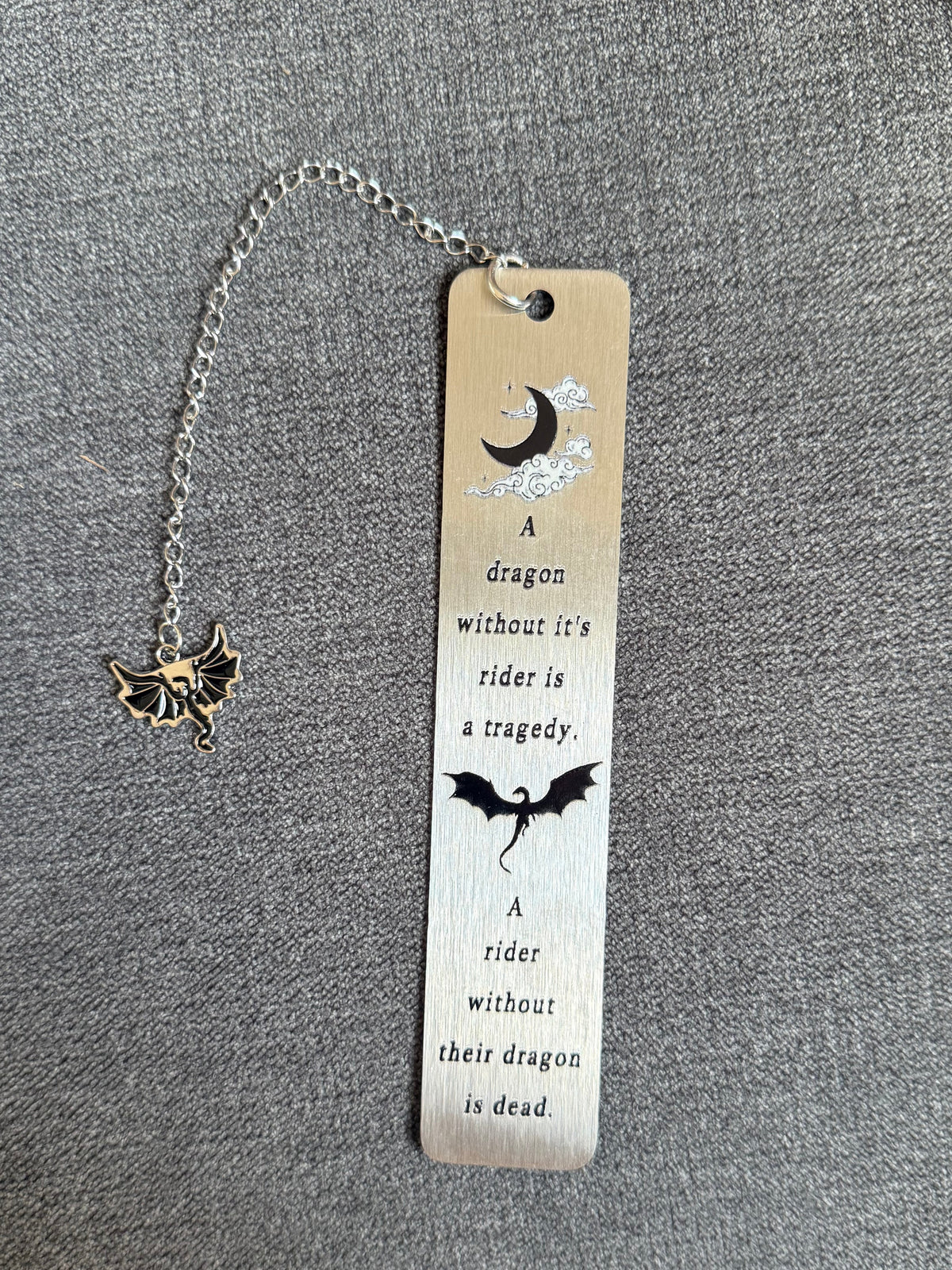 Threshing day celebration stainless steel bookmark