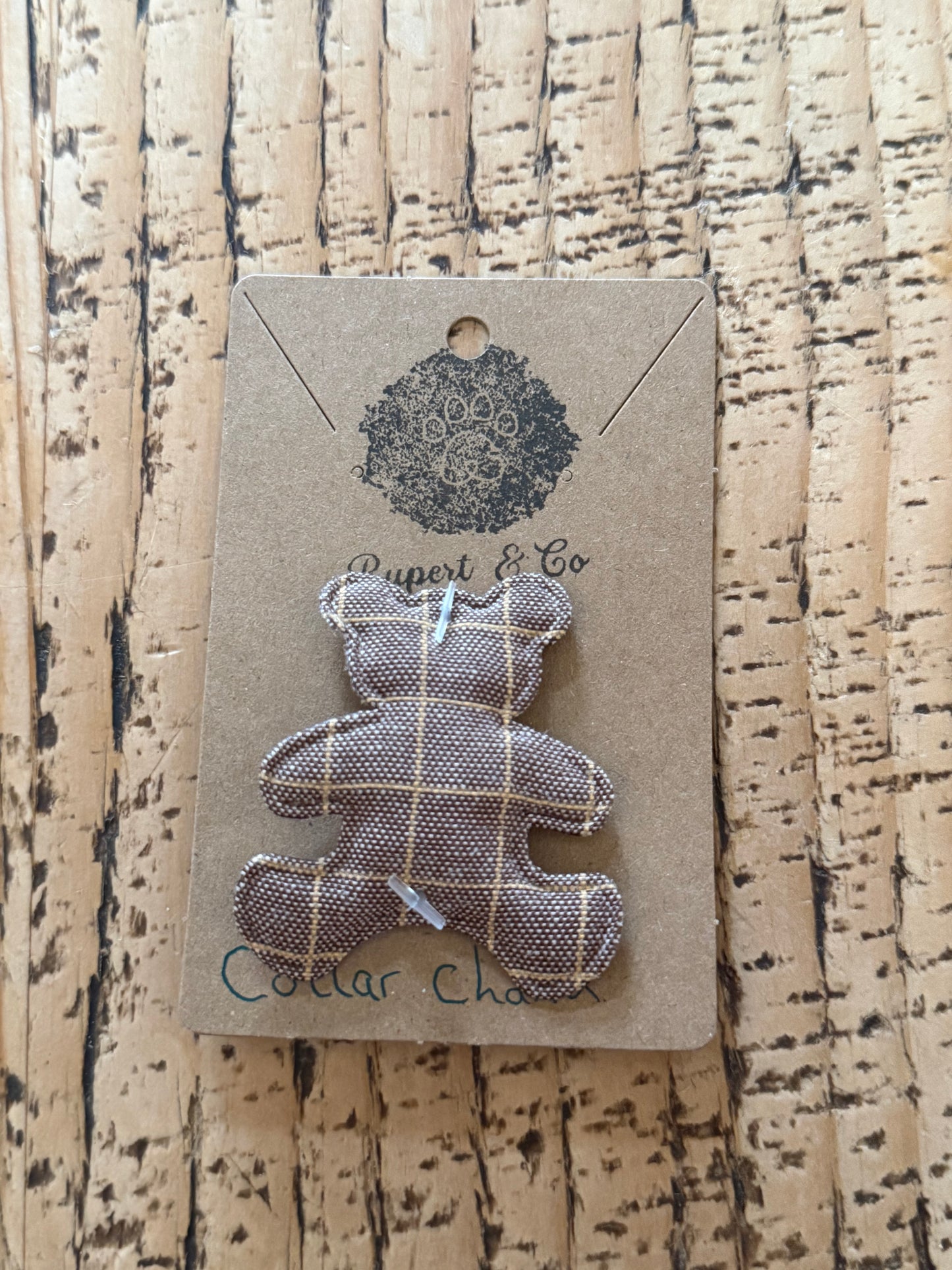 Teddy Bear collar charm