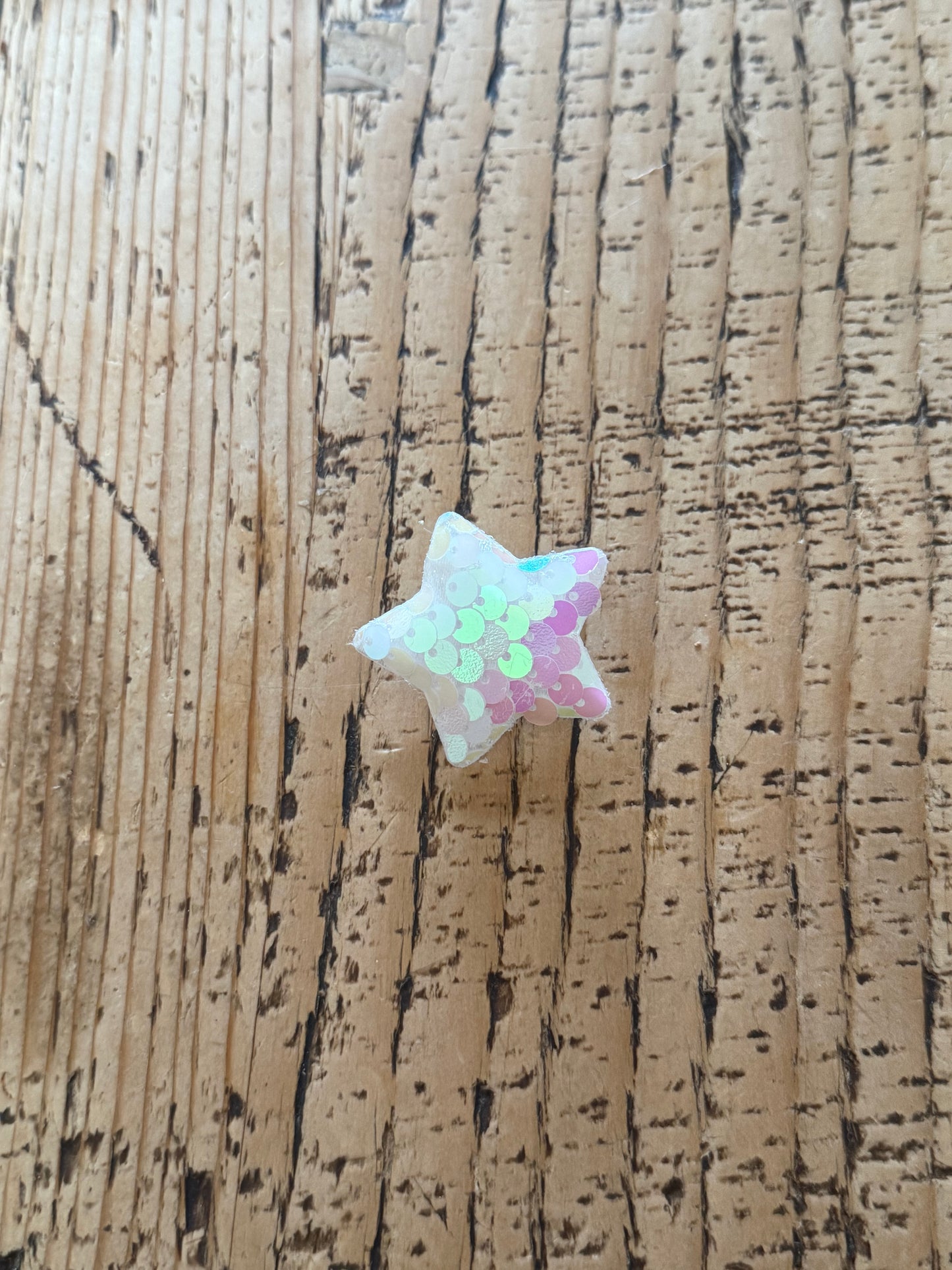 Sequin Star collar charm