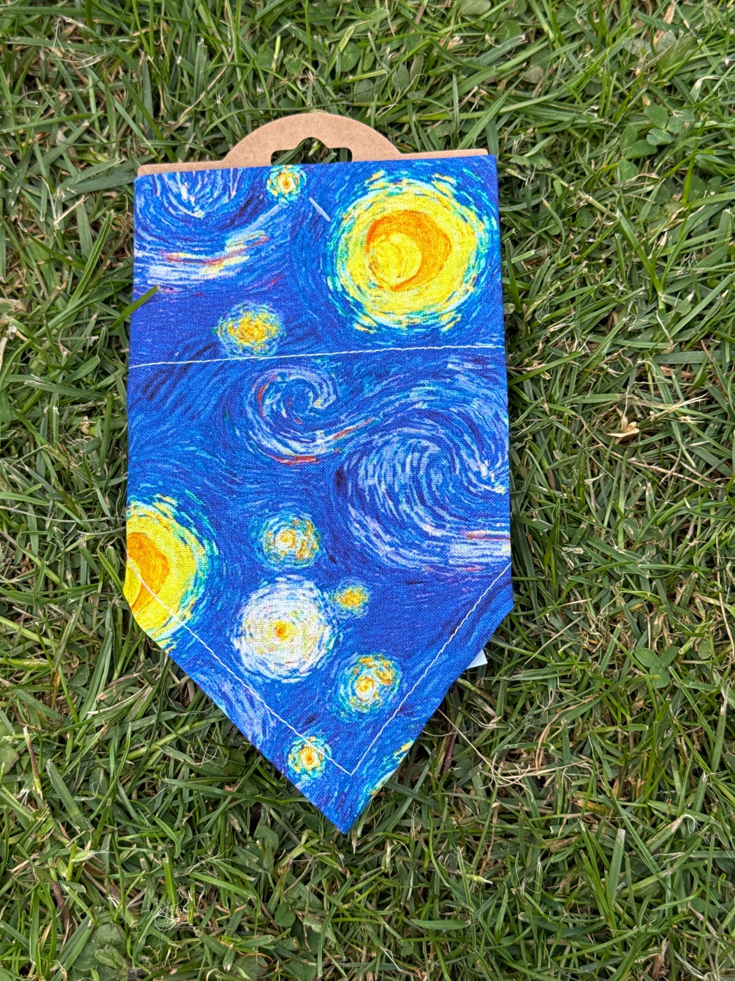 Starry Night Inspired Dog Bandana