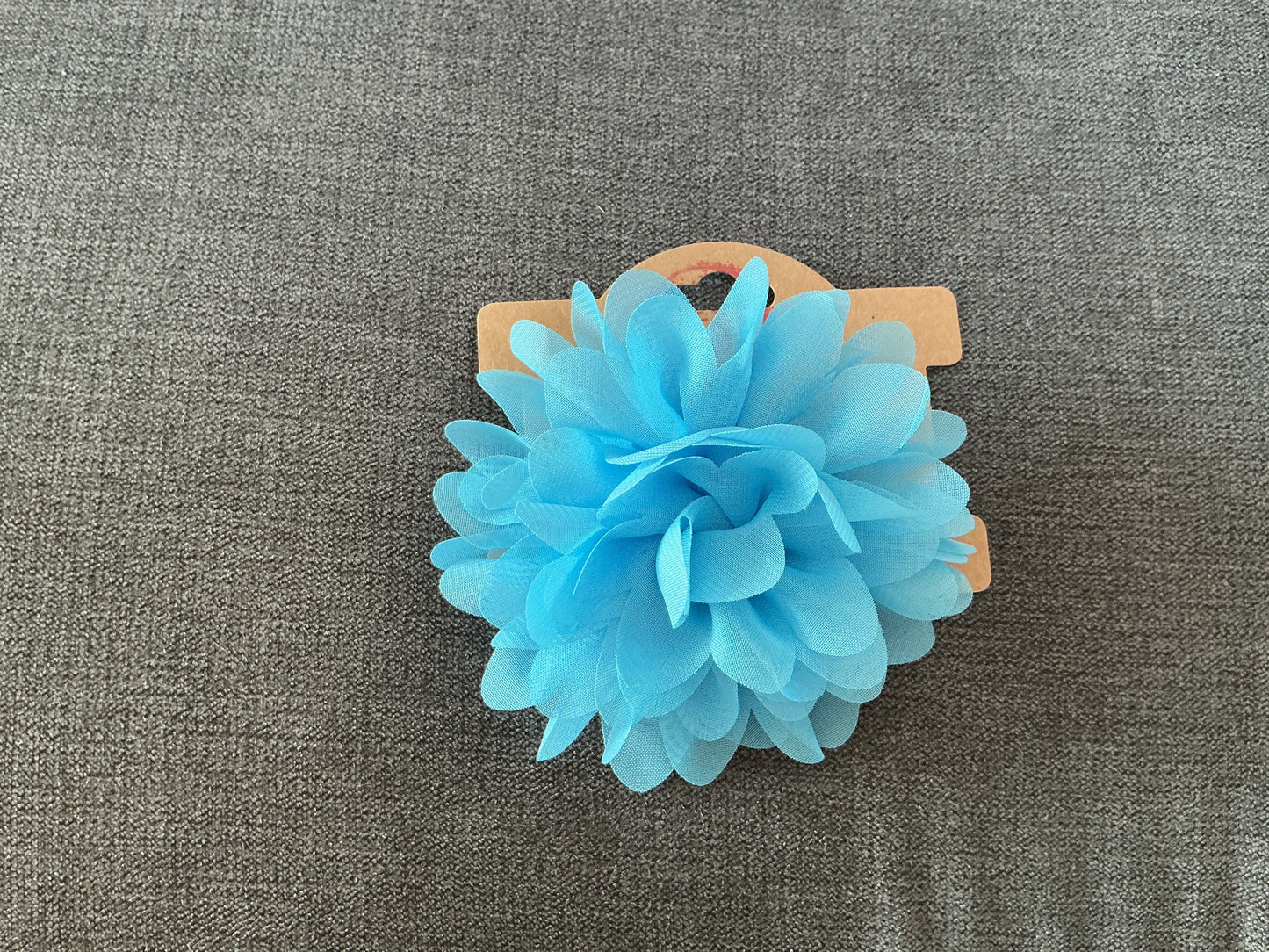 9.5cm Large Chiffon Dog Collar Flower – Elegant Removable Floral Accessory